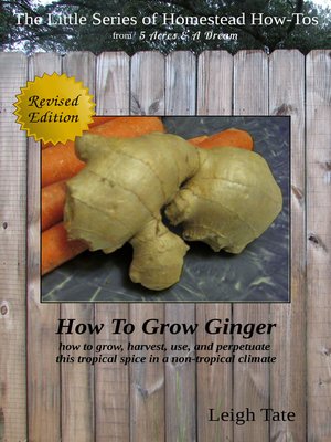 cover image of How to Grow Ginger